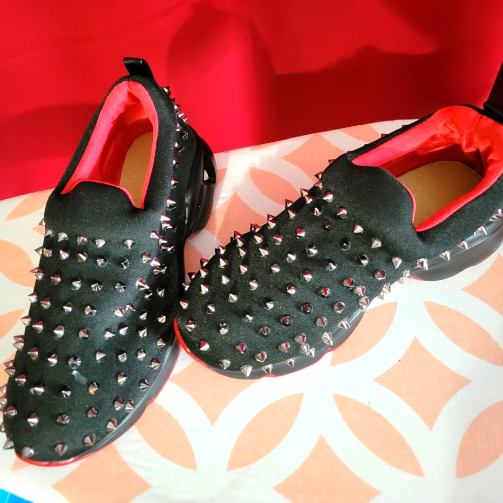 Designer spike shoes